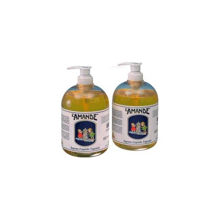 L'amande marseille sapobne liquido vegetale olii essenziali 500 ml L'amande marseille sapobne liquido vegetale olii essenziali 500 ml