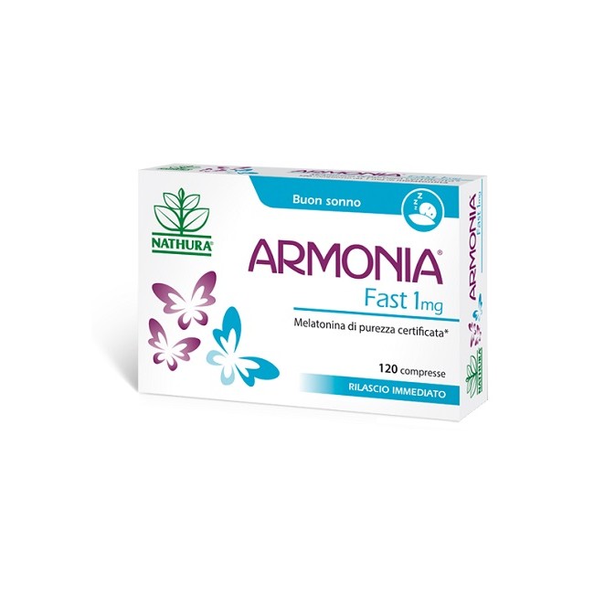 Armonia Fast 1 mg Melatonina 120 Compresse Armonia Fast 1 mg Melatonina 120 Compresse