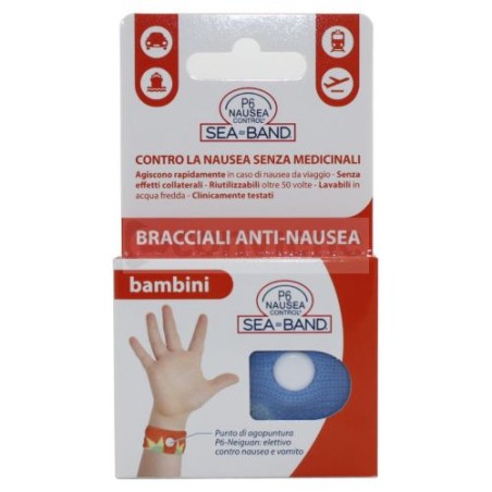 P6 Nausea Control Bracciale anti-nausea per bambini 1 pezzo