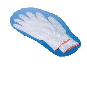 Guanto non chirurgico in cotone bianco misura 7 in busta