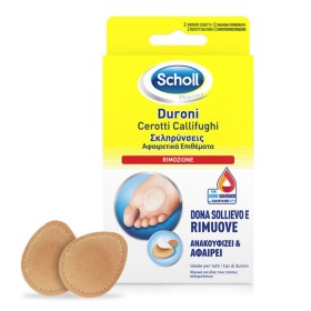 Scholl's Linea Rimozione  Duroni Cerotti callifughi -  2 Morbidi Cerotti + 2 Dischetti Callifughi