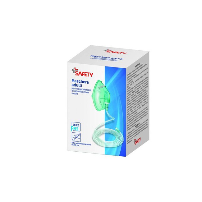 Maschera Per Ossigenoterapia Con Tubo 200cm