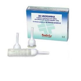 Catetere esterno con striscia biadesiva uroguaina 25 mm 30 pezzi