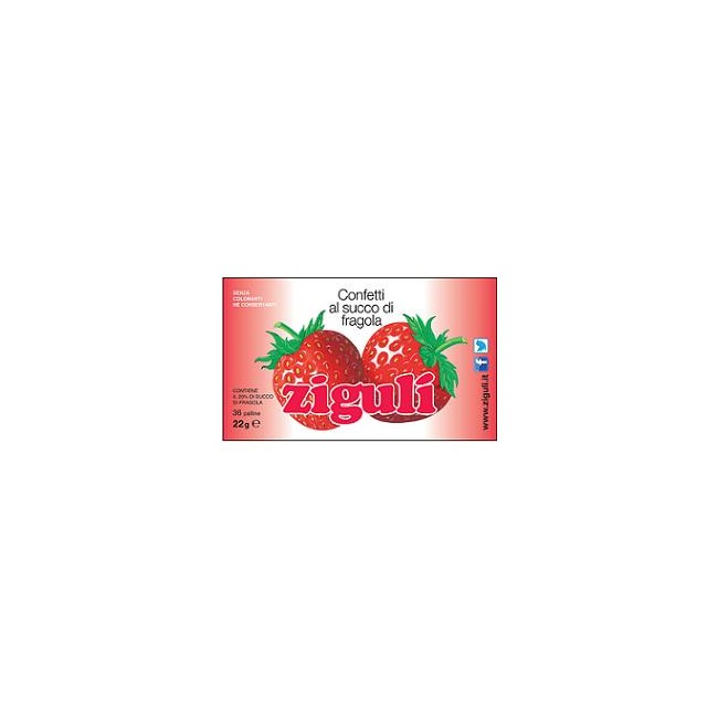 Zigulì Fragola 36 Palline al succo di fragola Zigulì Fragola 36 Palline al succo di fragola