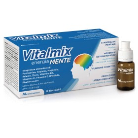 Vitalmix Mente Integratore Alimentare Studenti 12 flaconcini