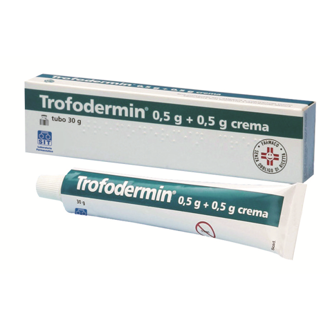 Trofodermin Crema cicatrizzante con antibiotico 100 g