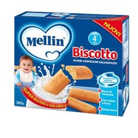 Mellin Biscotto 360 Gr 12 Pezzi