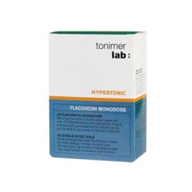 Tonimer Lab Hypertonic soluzione ipertonica decongestionante e fluidificante nasale 18 flaconcini monodose