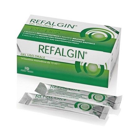 Refalgin Gel Orosolubile Antireflusso 14 Bustine 15 Ml