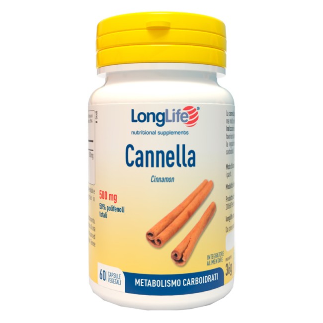 Longlife Cannella Integratore per il benessere intestinale