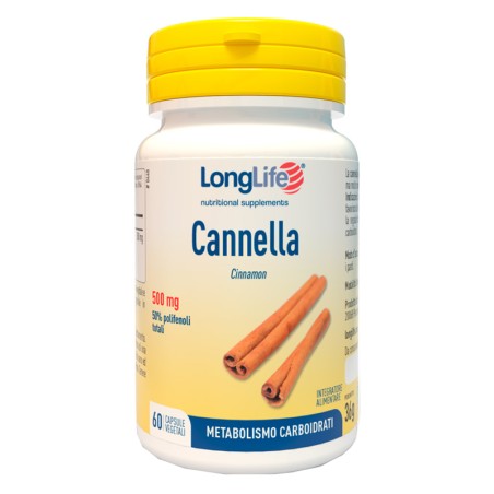 Longlife Cannella Integratore per il benessere intestinale Longlife Cannella Integratore per il benessere intestinale