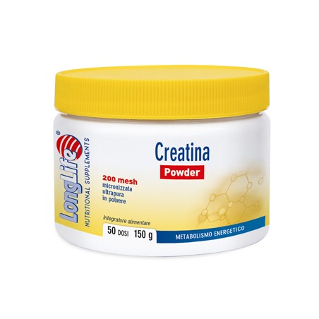 Longlife Creatina Powder Integratore con Creatina Longlife Creatina Powder Integratore con Creatina