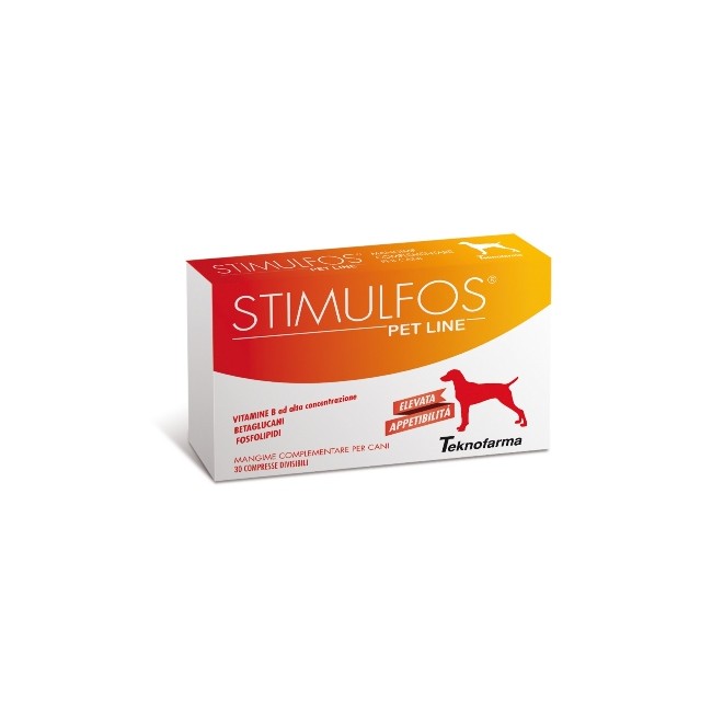Stimulfos Pet Line Cane Mangime Complementare Scatola 30 Compresse