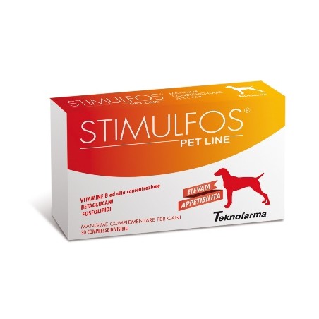 Stimulfos Pet Line Cane Mangime Complementare Scatola 30 Compresse