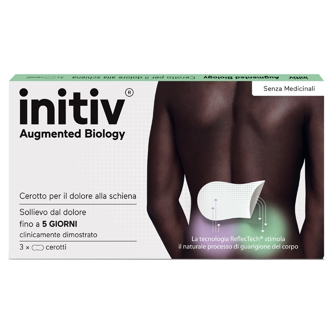 Cerotto Dolore Schiena Initiv 3 Pezzi Cerotto Dolore Schiena Initiv 3 Pezzi
