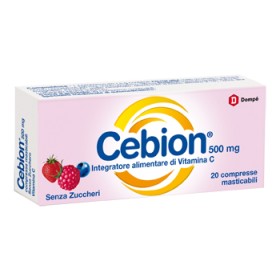 Cebion Masticabile Vitamina C Frutti Di Bosco 500mg - 20 Compresse Senza Zucchero