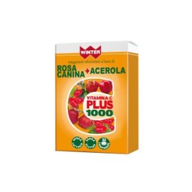 Winter Vitamina C Plus 1000 Rosa + Canacerola Integratore Alimentare 32 Compresse