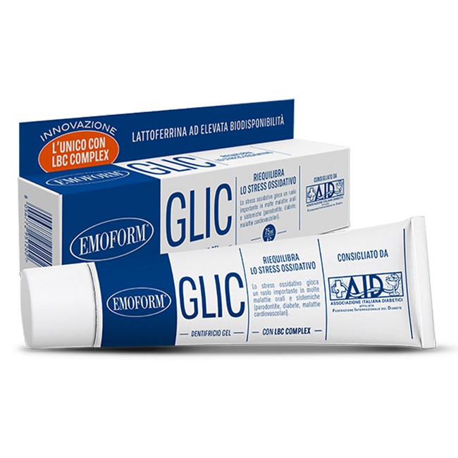 Emoform glic dentifricio 75 ml Emoform glic dentifricio 75 ml