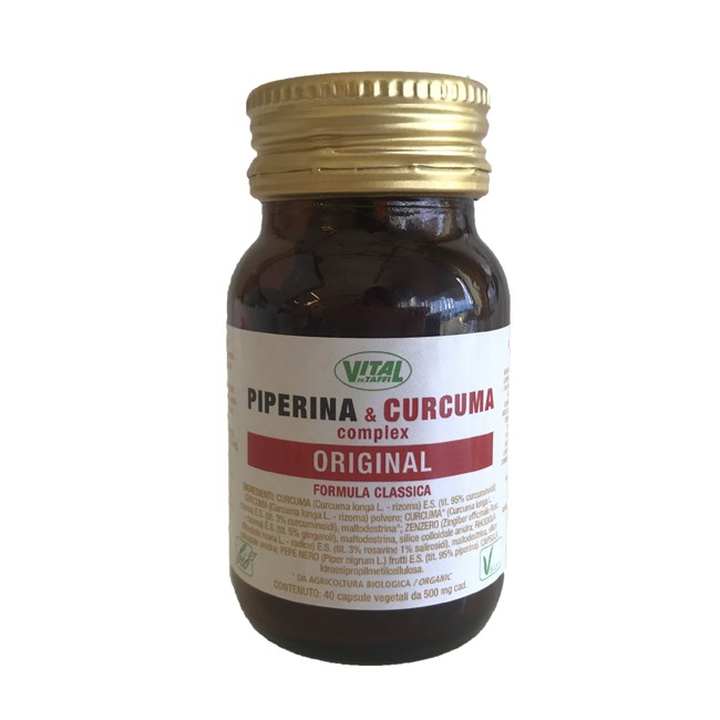 Piperina&curcuma complex bio 40 capsule 500 mg
