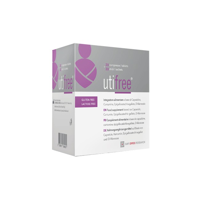 Utifree 30 Compresse + 30 Stick Da 2,5 G