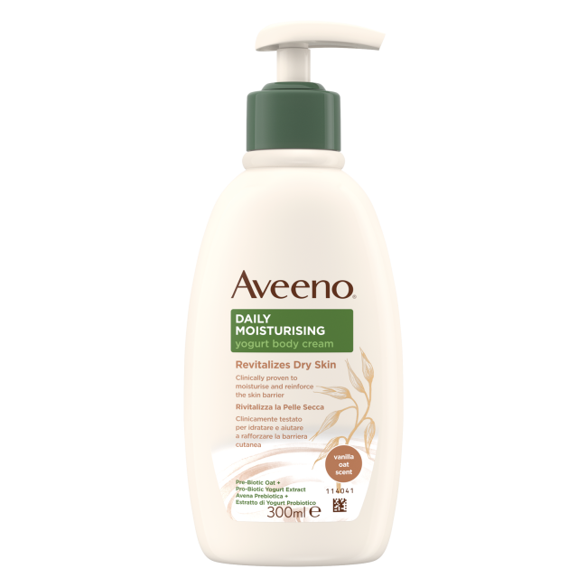 Aveeno Crema Corpo Yogurt Vaniglia&Avena 300 ml Aveeno Crema Corpo Yogurt Vaniglia&Avena 300 ml
