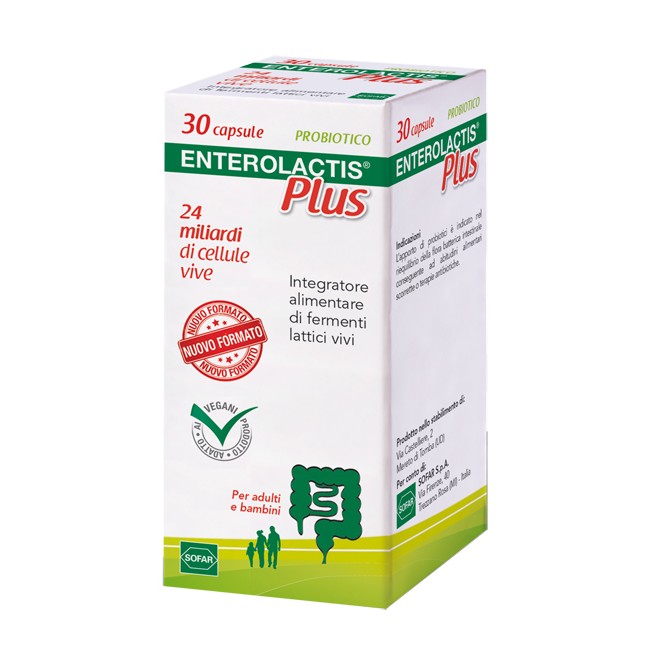 Enterolactis Plus 30 Capsule