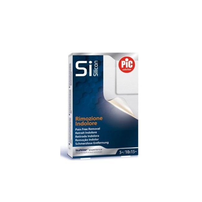 Cerotto pic postop silicone 10x15 5 pezzi