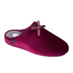 Calzatura rachele glittered microfibre woman bordeaux 37