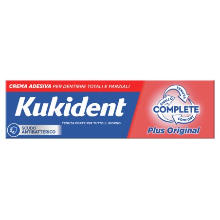 Kukident Plus Crema Adesiva per Dentiere 40g Kukident Plus Crema Adesiva per Dentiere 40g