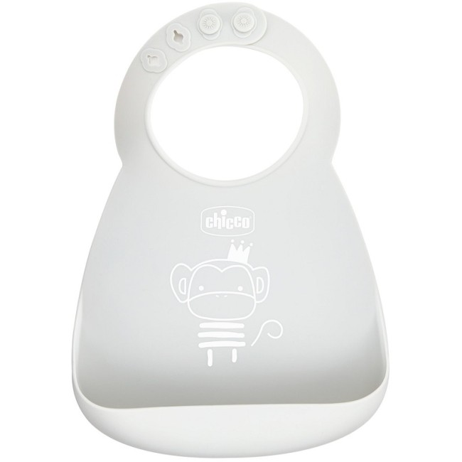 Chicco bavaglia silicone neutra Chicco bavaglia silicone neutra
