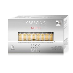 Crescina Mito Isole Follicolari Donna 1700 - Trattamento per la Crescita dei Capelli - 40 Fiale da 3,5 ml