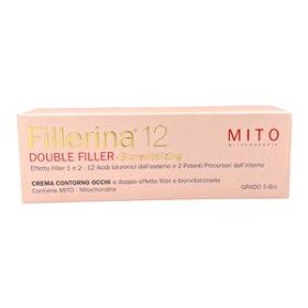 Fillerina 12 Double Filler Mito Biorevitalizing Eye Contour Cream Grado 5 - Tubo 15ml