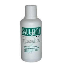 Saugella attiva detergente intimo PH 3. 5 500ml