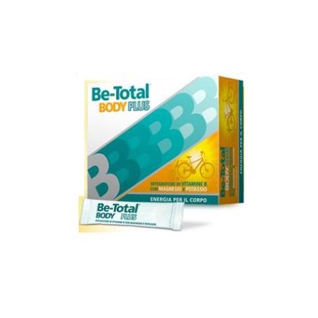 Betotal Body Plus integratore di vitamine b con magnesio e potassio 20 Bustine Betotal Body Plus integratore di vitamine b con magnesio e potassio 20 Bustine