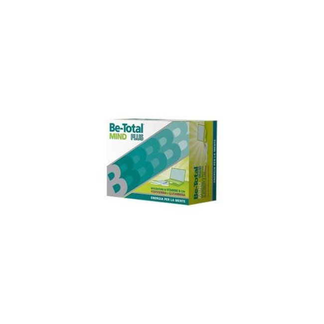 Betotal Mind plus integratore di vitamine B con fosfoserina e glutammina 20 Bustine