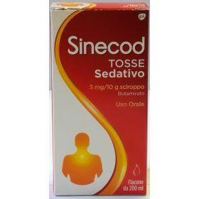 Sinecod Tosse Sedativo 3 mg/10 g Sciroppo fluidificante