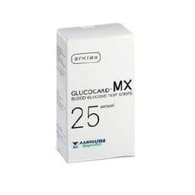 Strisce misurazione glicemia glucocard mx 25 pezzi
