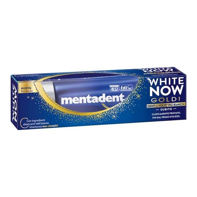 Mentadent White Now Gold Triple Power 50Ml