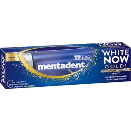 Mentadent White Now Gold Triple Power 50Ml Mentadent White Now Gold Triple Power 50Ml