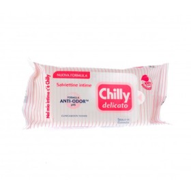 Salviette Intime Delicate Chilly - Confezione da 12 Pezzi