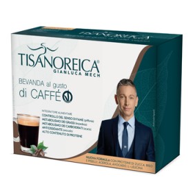 Tisanoreica Bevanda Caffè Vegan - Integratore Alimentare in Bustine