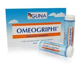Guna Omeogriphi Medicinale Omeopatico Globuli 6 Tubi 1g