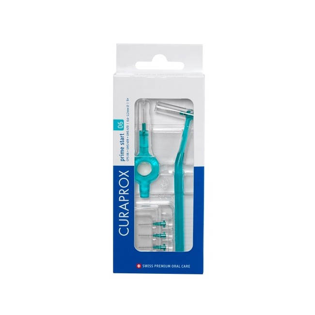 Curaprox cps 06 scovolino prime start 06 turquoise 5 pezzi
