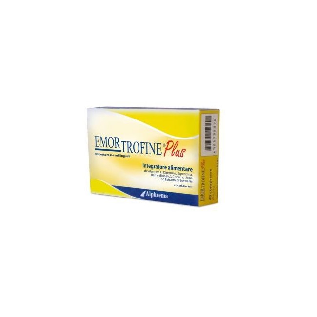 Emortrofine Plus 40 Compresse Sublinguali