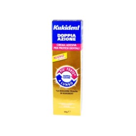 Kukident Doppia Azione Adesivo Protesi Dentaria 40 g