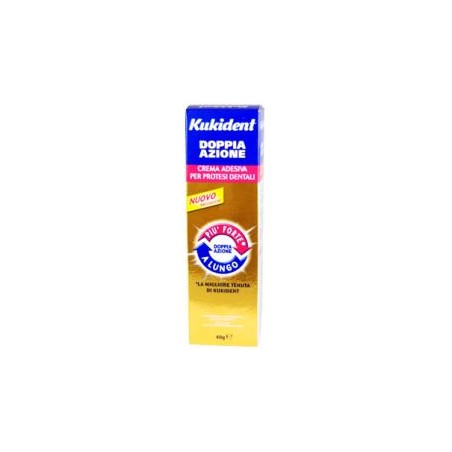 Kukident Doppia Azione Adesivo Protesi Dentaria 40 g