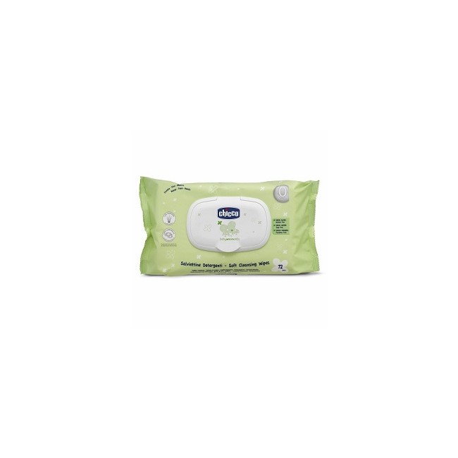 Chicco cosmetici baby moments salviettine 72 pezzi