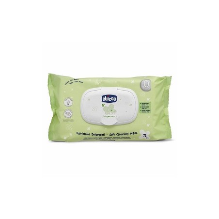 Chicco cosmetici baby moments salviettine 72 pezzi