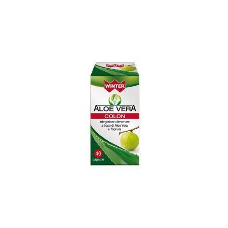 Winter Aloe Vera Colon integratore alimentare 40 Capsule