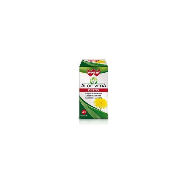 Winter Aloe Vera Detox integratore alimentare 40 Capsule Winter Aloe Vera Detox integratore alimentare 40 Capsule